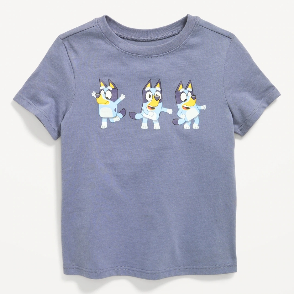 NWT 5T  Old Navy Bluey Dance T-shirt Cotton Tee Shirt Dog Heeler Gender Neutral